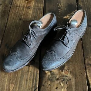 Billy Reid Butz Suede Derbies